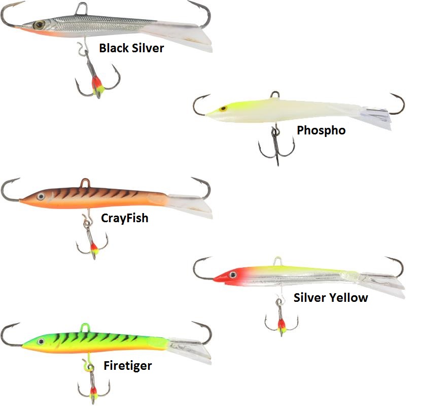 Leurre Souple Paddle Fish Noir Silver 3.5 9cm Target Baits Leurres.