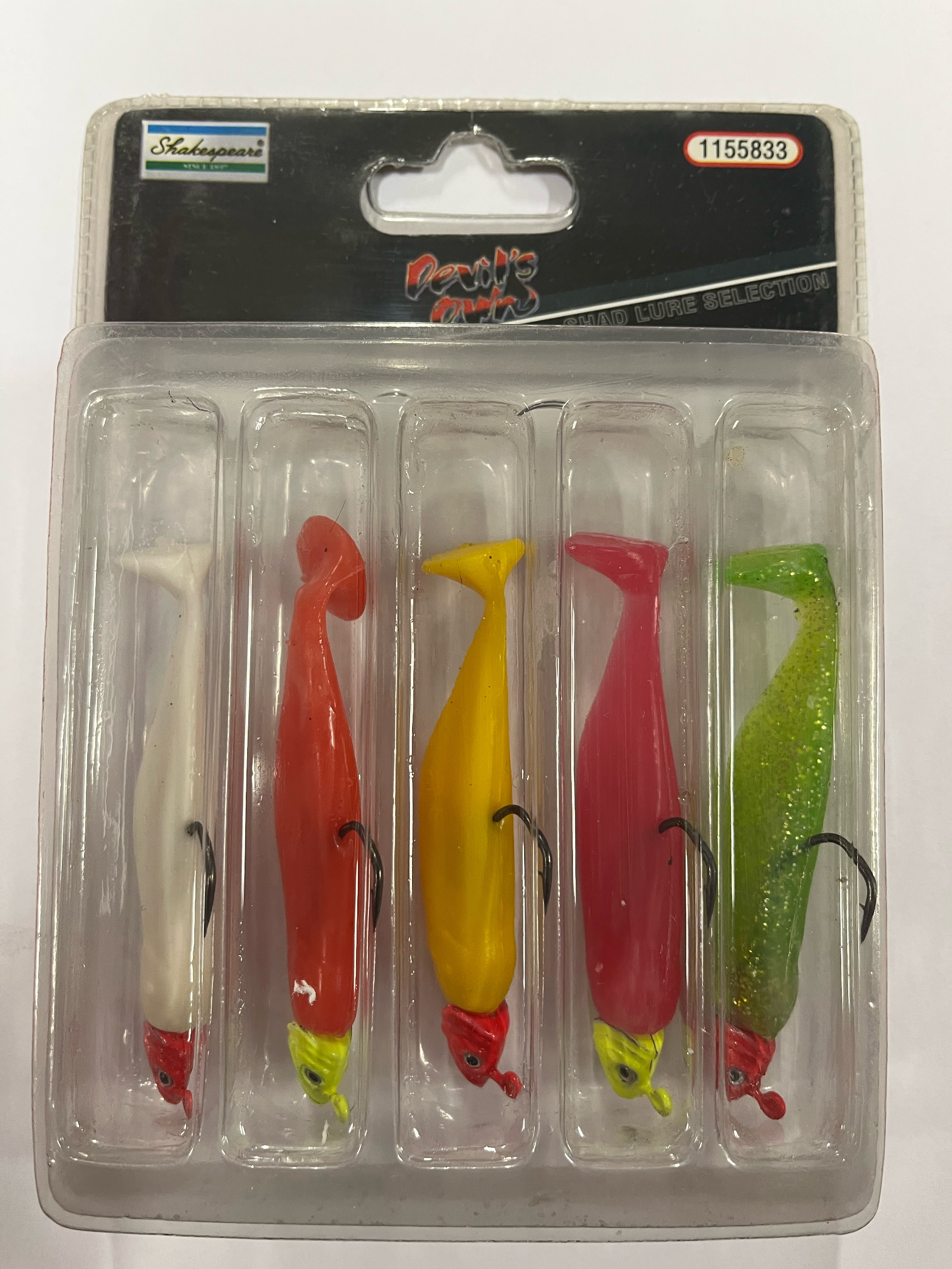 Leurre souple Delalande Baby Buster Shad 5cm non monté